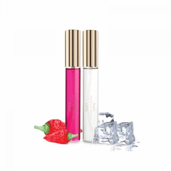 GLOSS À LÈVRES UN EFFET CHAUD ET L'AUTRE FROID