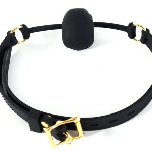 BÂILLON TÊTE DE MORT SKULL NOIR