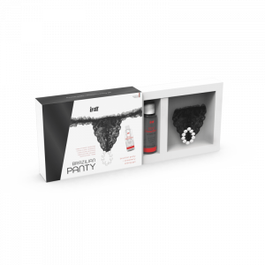 BLACK BRAZILIAN PANTY - STRING ET LUBRIFIANT