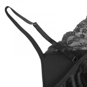 NUISETTE BABYDOLL NOIRE AVEC NOEUD