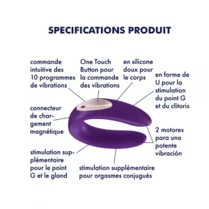 STIMULATEUR CONNECTE POUR COUPLE