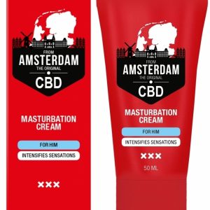 CRÈME DE MASTURBATION AU CBD AMSTERDAM XXX 50ML
